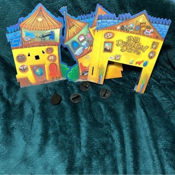 Other - 1313 Dead End Drive Building Pieces with Black Stands